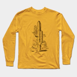 Desert Cactus Long Sleeve T-Shirt